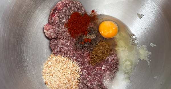 Fırın Köfte - Hazırlanışı 1