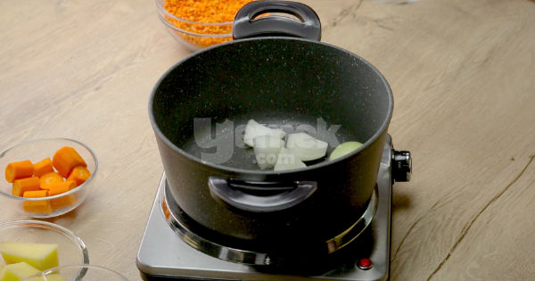 Mercimek Çorbası - Hazırlanışı 1