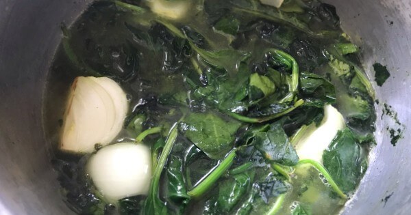 Ispanak Çorbası - Hazırlanışı 3