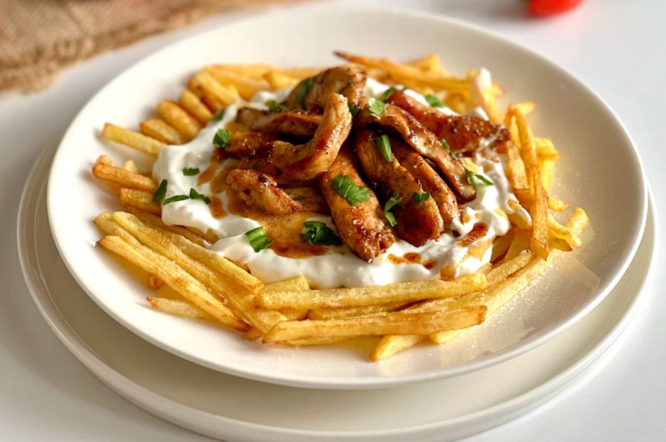 Tavuklu Çökertme Kebabı