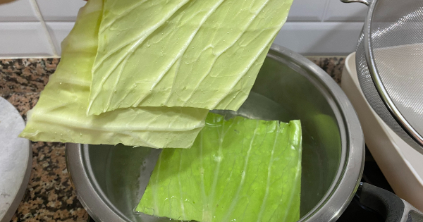 Lahana Sarması - Hazırlanışı 2