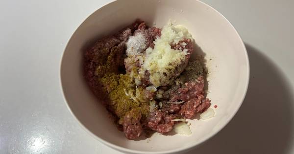 Beğendili Köfte - Hazırlanışı 1